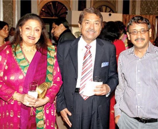 actress bindu with husband champaklal zavery
