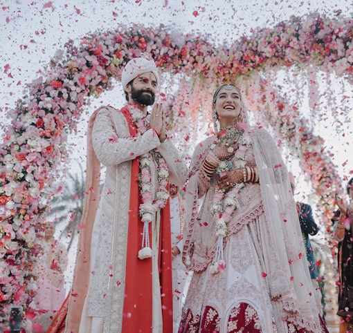 kunal thakur and mukti mohan wedding photos