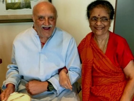 vijaypath singhania with wife
