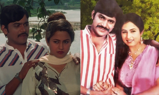 laxmikant berde with actress tejashri