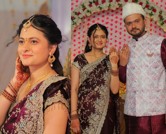 actress sonali salunke wedding engagement photos