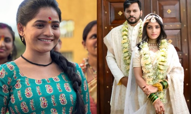 paaru serial actress sharayu and jayant wedding news