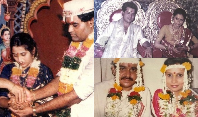 superstar marathi actors wedding photos