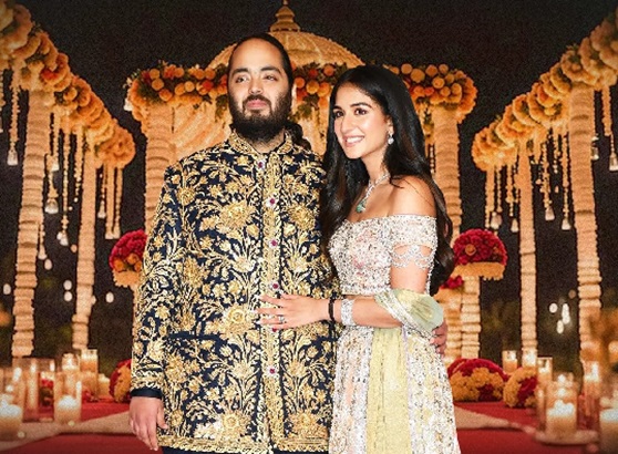 anant ambani and radhika marchant wedding