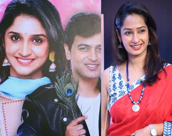 priya marathe in tu bhetashi navyane serial