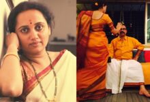 vrunda pednekar with husband gajendra ahire news