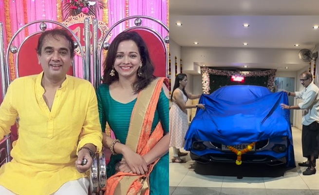 rahul and shweta hendale buy new car