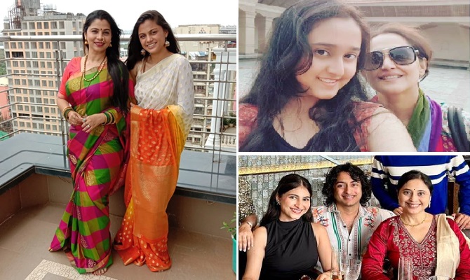 marathi actress with daughters