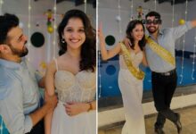 shivani sonar and ambar ganpule wedding bachelor party pics