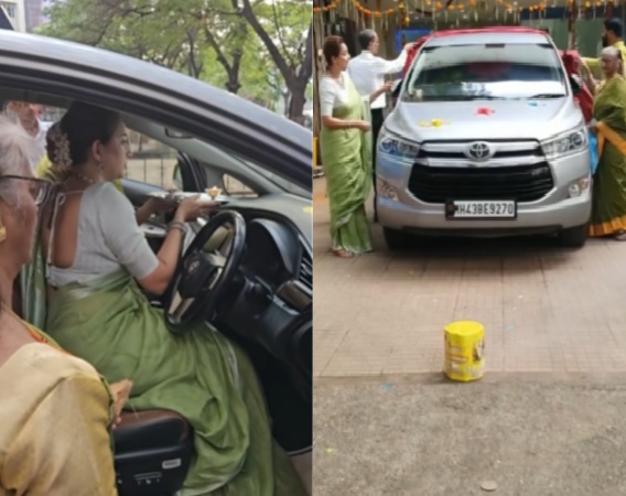 rupali bhosle buy Innova crista car