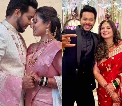 akshay kelkar and sadhna wedding photos