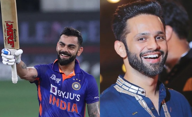 virat kohli and singer rahul vaidya